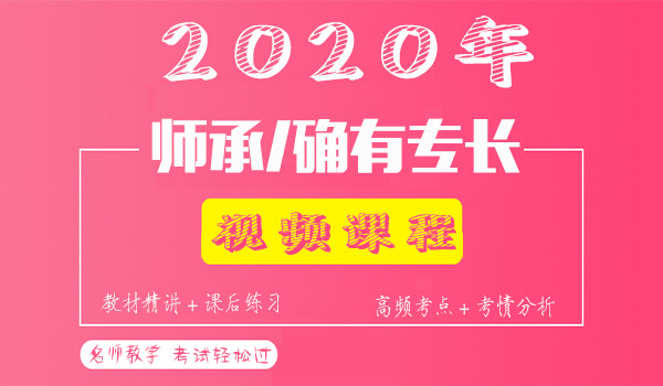 2020中医师承/确有专长考试视频课程百度云网盘资源下载