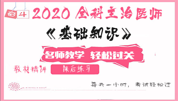 2020全科主治医师考试视频课程百度云网盘资源下载