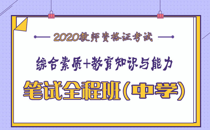 2019年下中学教师资格证教学视频课程百度云网盘