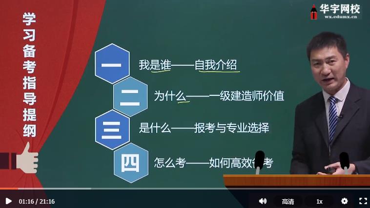 2021年注册一级建造师网课教程《经济》百度云视频课资料下载