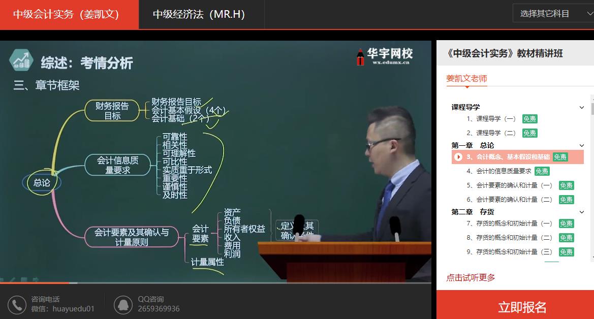 2022中级会计视频课程《实务》