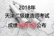 2018年天津二级建造师考试成绩查询分数查询入口