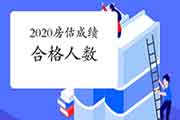 2020年房地产估价师考试成绩合格人数公布！