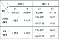 2021年湖南公路水运检测师考试报名通知