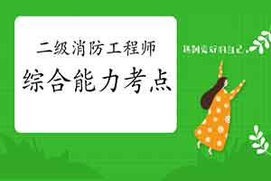 2021年二级消防工程师考试综合考点:应急预案练习训练总结评估