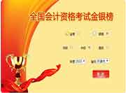 2020年天津中级会计考试银榜查询入口开通