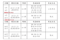 <b>2020年甘肃助理人力资本管理师考试时间和考试科目</b>