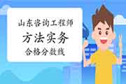 2020年山东咨询工程师《方法实务》合格分数线