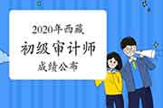 2020年西藏初级审计师成绩公布,查分入口已开通 2020年西藏初级审计师成绩公布,查分入口已开通