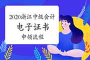 2020年浙江中级会计职称电子证书下载打印及申领过程 2020年浙江中级会计职称电子证书下载打印及申领过程