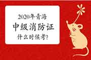 2020年轻海中级消防设施操作员证什么时候考? 2020年轻海中级消防设施操作员证什么时候考?