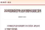 2020年湖南高级经济师考试成绩查询入口已开通