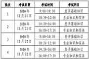 2020年北京初级经济师报名时间为7月28日-8月3日