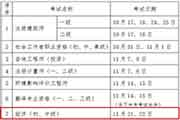 2020年宁夏中级经济师考试时间推延至11月21日-22日 2020年宁夏中级经济师考试时间推延至11月21日-22日