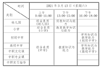 2021上半广东省中小学教师资格考试口试通告