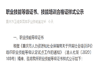 重庆健康管理师证书款式公示