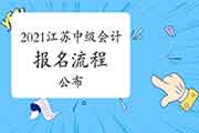 2021年江苏中级会计职称报名过程：结束信息采集并通过审查核对前方可报考