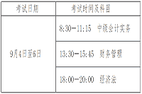 2021年四川省中级会计资格考试报名日程安排及相关事项的通告