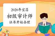 2020年宜昌初级审计师证书2021年2月2日开始办理 2020年宜昌初级审计师证书2021年2月2日开始办理