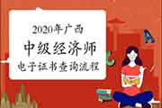 中国人事考试网2020年广西中级经济师电子证书查询流程 中国人事考试网2020年广西中级经济师电子证书查询流程