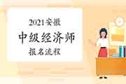 2021安徽中级经济师报名流程 2021安徽中级经济师报名流程