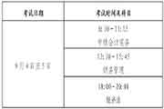 2021年云南丽江中级会计考试报名通告