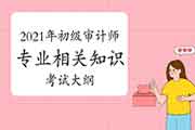 2021年初级审计师《审计专业相关知识》考试大纲预计