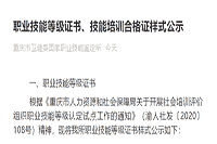 2021年重庆健康管理师证书款式公示 2021年重庆健康管理师证书款式公示