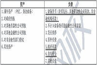 2021年中级经济师《经济基础》预习知识点：中央银行资产负债表