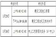 2021年安徽二级建造师考试报名入口官网、报名时间