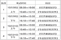2021年度泰州中级经济师考试报名通知：7月19日~28日