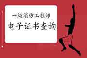 2020年新疆一级消防工程师考试电子证书查验入口