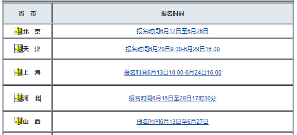 2021年初级审计师报考指南：报名时间