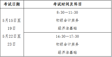 2021年江西省初级会计考试准考证打印入口开通