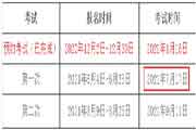 
2021第一次北京期货从业资格考试时间为7月17日
