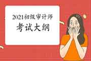 2021初级审计师考试大纲 2021初级审计师考试大纲