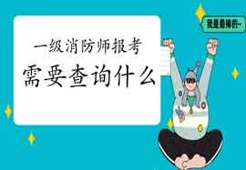 2021年天津报考一级消防工程师考试需要查询什么信息? 2021年天津报考一级消防工程师考试需要查询什么信息?