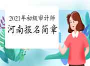 2021年河南初级审计师报名简章 2021年河南初级审计师报名简章
