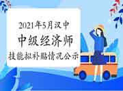 2021年5月汉中中级经济师失业保险支持参保职工提升技术技能拟补贴情况公示 2021年5月汉中中级经济师失业保险支持参保职工提升技术技能拟补贴情况公示