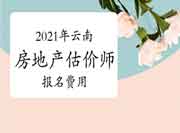 2021年云南房地产估价师考试报名费用是多少？