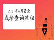 2021年6月基金从业资格考试考试成绩查询过程！