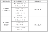 2021年中级会计资格考试(抚州考试区域)准考证打印时间8月16日至8月27日